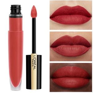 L’Oréal Paris Rouge Signature Matte Lip Stain, 454 Red